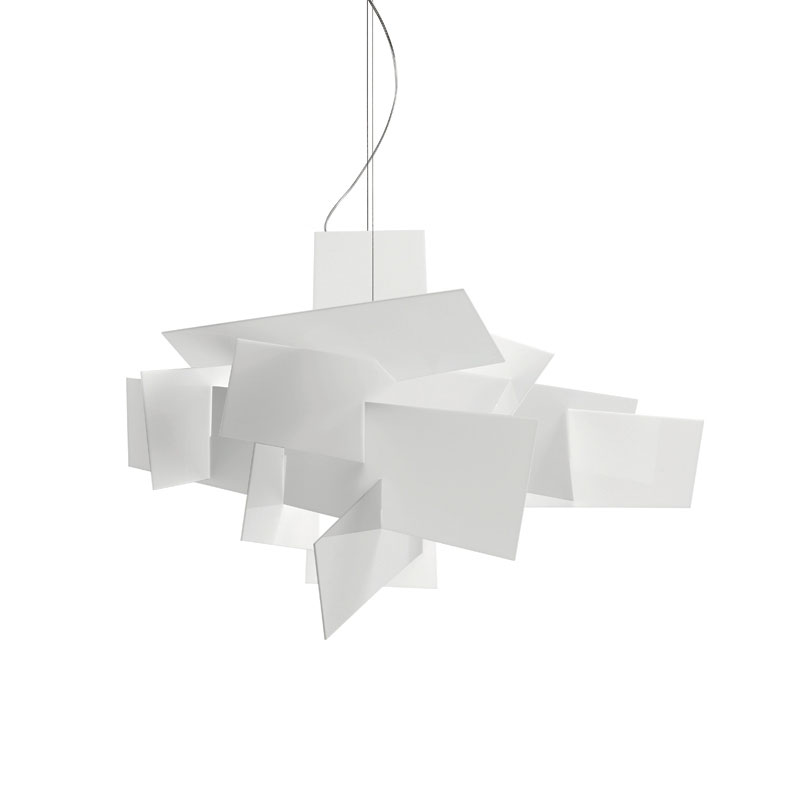 Angers Nantes Cholet Saumur Icones Kartell Suspension BigBang blanc Enrico Franzolini