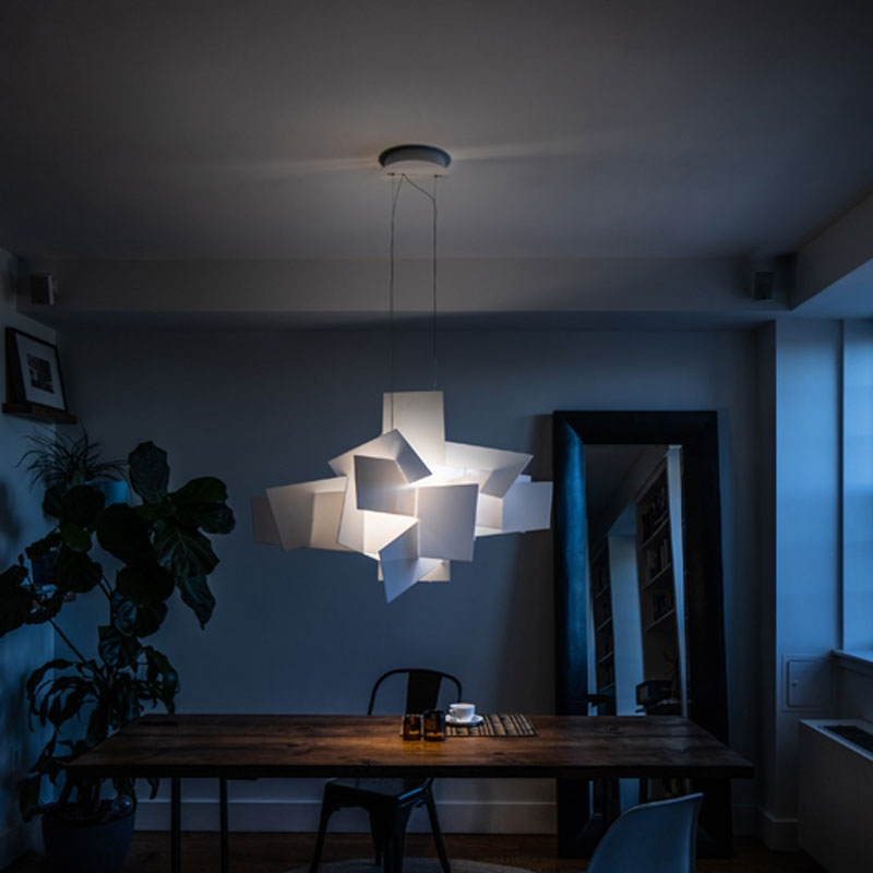 Angers Nantes Cholet Saumur Icones Kartell Suspension BigBang blanc Enrico Franzolini 6