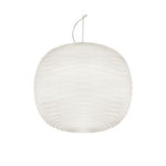 Angers Nantes Cholet Saumur Icones Kartell Suspension Gem Foscarini Blanc verre Ludovica et Roberto Palomba