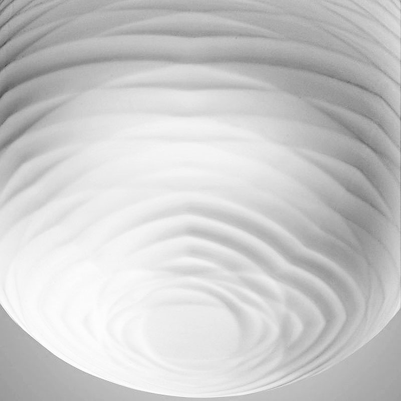 Angers Nantes Cholet Saumur Icones Kartell Suspension Gem Foscarini Blanc verre Ludovica et Roberto Palomba 2
