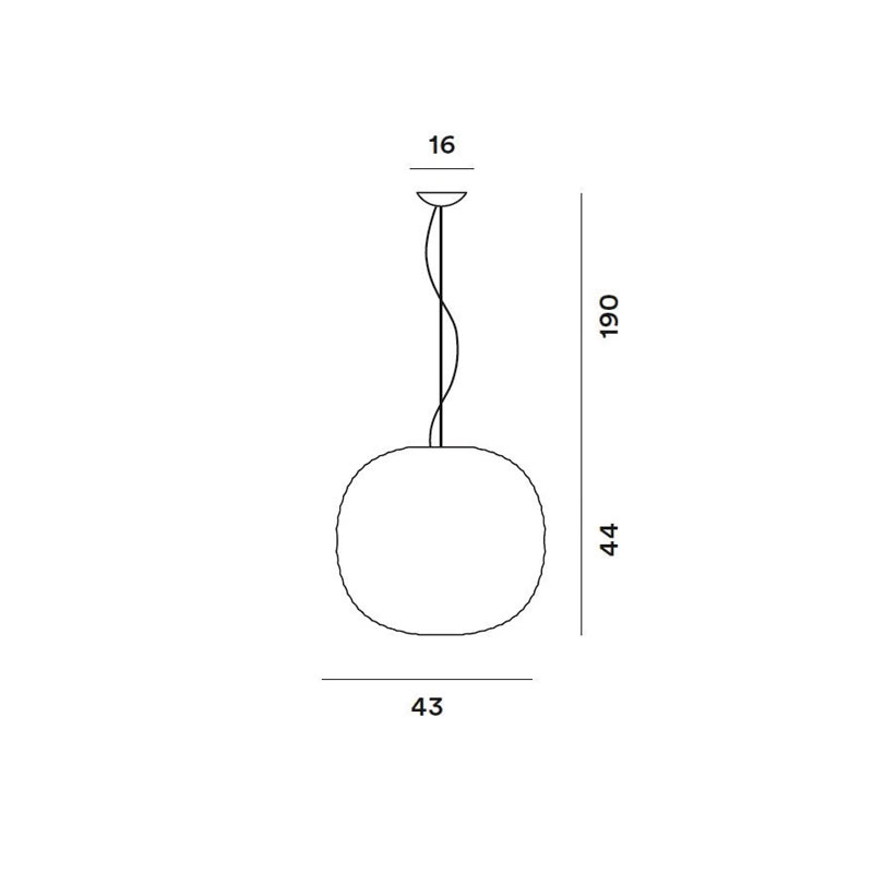 Angers Nantes Cholet Saumur Icones Kartell Suspension Gem Foscarini Blanc verre Ludovica et Roberto Palomba 5