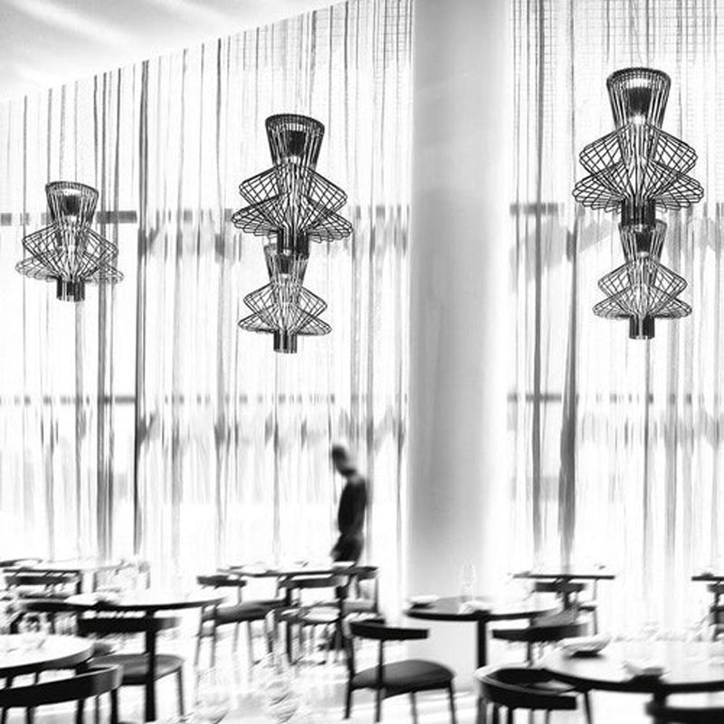 Angers Nantes Cholet Saumur Icones Kartell Suspension Ritmico Foscarini graphite Atelier Oi 7