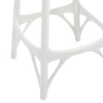 Angers Nantes Cholet Saumur Icones Kartell Tabouret Stool 65 Blanc mat philippe starck 4