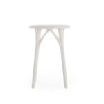Angers Nantes Cholet Saumur Icones Kartell Tabouret Stool Bas Blanc mat philippe starck