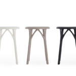 Angers Nantes Cholet Saumur Icones Kartell Tabouret Stool Bas Blanc mat philippe starck 7
