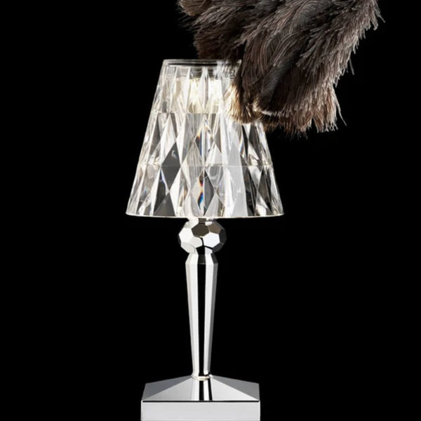 Angers Nantes Cholet Saumur Icones Kartell Tea lampe a poser Batterie Battery cristal Ferruccio Laviani 12