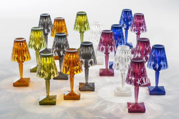 Angers Nantes Cholet Saumur Icones Kartell Tea lampe a poser Batterie Battery cristal Ferruccio Laviani 2