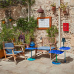 Angers Nantes Cholet Saumur Icones Kartell fauteuil Gueridon table d'appoint thierry bleu Pierro lissoni 6