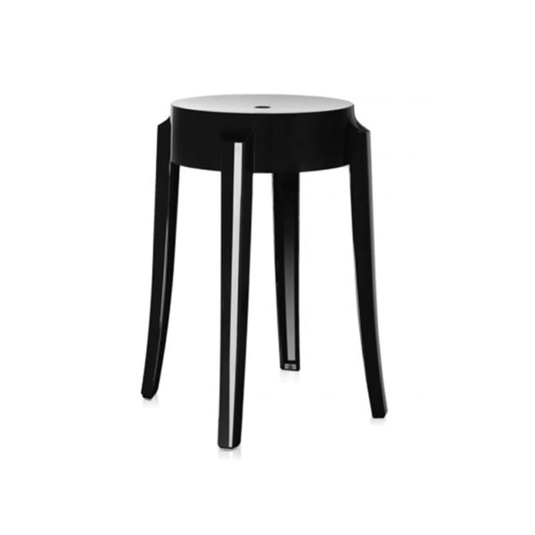 Angers Nantes Cholet Saumur Icones Kartell fauteuil noir Brillant Charles Ghost philippe starck