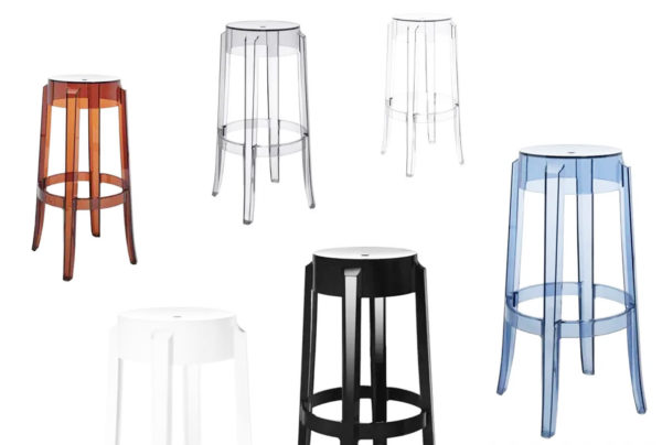 Angers Nantes Cholet Saumur Icones Kartell fauteuil noir Brillant Charles Ghost philippe starck 5