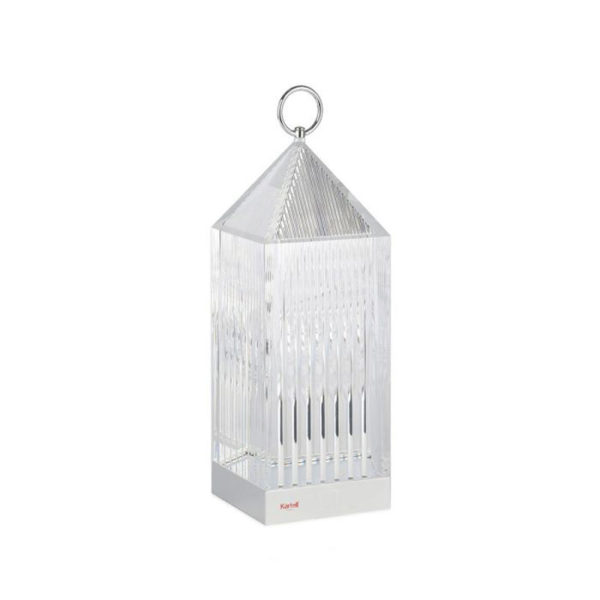 Angers Nantes Cholet Saumur Icones Kartell lampe a poser   Lantern cristal Fabio Novembre