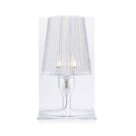 Angers Nantes Cholet Saumur Icones Kartell lampe a poser   Take Cristal Ferruccio Laviani 
