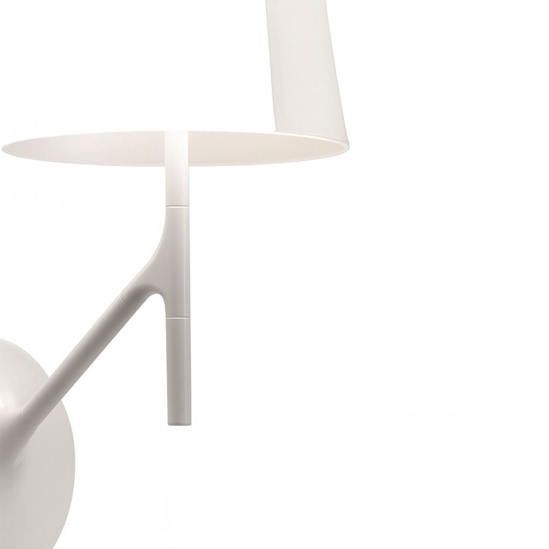 Angers Nantes Cholet Saumur Icones applique luminaire birdie foscarini blanc Ludovica et Roberto Palomba 0