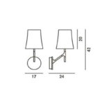 Angers Nantes Cholet Saumur Icones applique luminaire birdie foscarini blanc Ludovica et Roberto Palomba 7