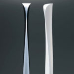 Angers Nantes Cholet Saumur Icones Artemide Lampadaire Cadmo Noir Blanc Luminaire design Karim Rashid 4