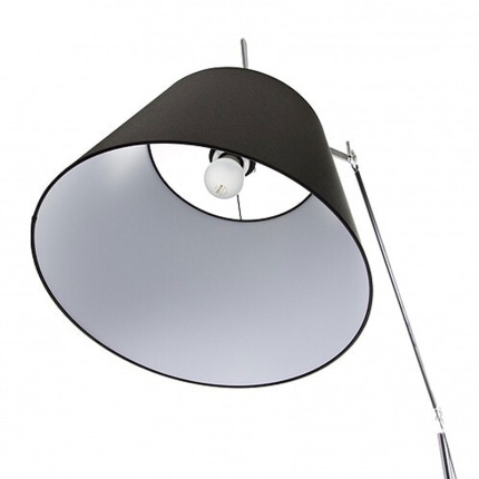 Angers Nantes Cholet Saumur Icones Artemide Lampadaire Tolomeo Mega Noir Aluminium Michele De Lucchi 3
