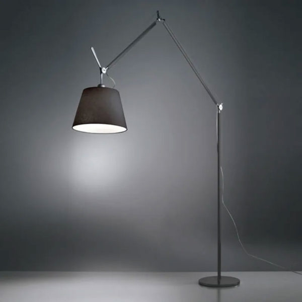 Angers Nantes Cholet Saumur Icones Artemide Lampadaire Tolomeo Mega Noir Aluminium Michele De Lucchi 8
