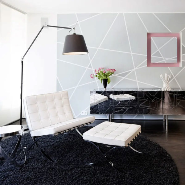 Angers Nantes Cholet Saumur Icones Artemide Lampadaire Tolomeo Mega Noir Aluminium Michele De Lucchi 9