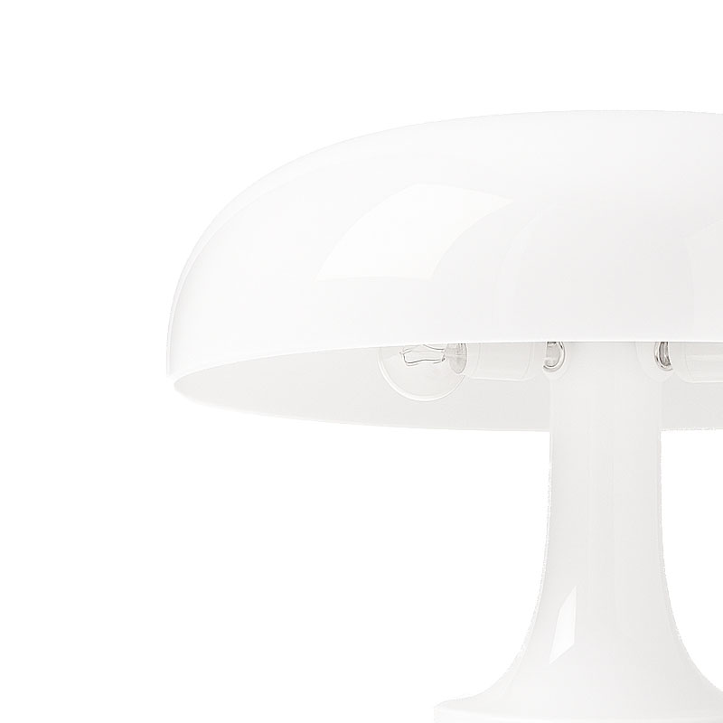 Angers Nantes Cholet Saumur Icones Artemide Lampe a poser Nessino Blanc Giancarlo Mattioli 0