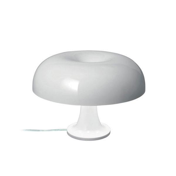 Angers Nantes Cholet Saumur Icones Artemide Lampe a poser Nessino Blanc Giancarlo Mattioli 11