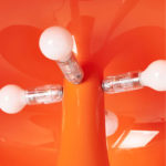 Angers Nantes Cholet Saumur Icones Artemide Lampe a poser Nessino Orange Giancarlo Mattioli 0