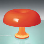 Angers Nantes Cholet Saumur Icones Artemide Lampe a poser Nessino Orange Giancarlo Mattioli 11