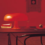 Angers Nantes Cholet Saumur Icones Artemide Lampe a poser Nessino Orange Giancarlo Mattioli 12