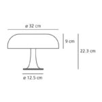 Angers Nantes Cholet Saumur Icones Artemide Lampe a poser Nessino Orange Giancarlo Mattioli 16