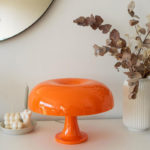 Angers Nantes Cholet Saumur Icones Artemide Lampe a poser Nessino Orange Giancarlo Mattioli 3