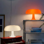 Angers Nantes Cholet Saumur Icones Artemide Lampe a poser Nessino Orange Giancarlo Mattioli 4