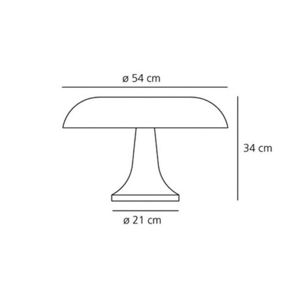 Angers Nantes Cholet Saumur Icones Artemide Lampe a poser Nesso Blanc Giancarlo Mattioli 10