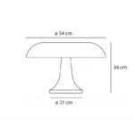 Angers Nantes Cholet Saumur Icones Artemide Lampe a poser Nesso Orange Giancarlo Mattioli 16