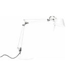 Angers Nantes Cholet Saumur Icones Artemide Lampe de bureau Tolomeo Micro Blanc brillant Aluminium Michele De Lucchi