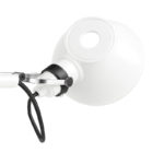 Angers Nantes Cholet Saumur Icones Artemide Lampe de bureau Tolomeo Micro Blanc brillant Aluminium Michele De Lucchi 0