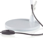Angers Nantes Cholet Saumur Icones Artemide Lampe de bureau Tolomeo Micro Blanc brillant Aluminium Michele De Lucchi 3