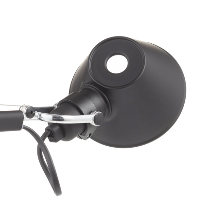 Angers Nantes Cholet Saumur Icones Artemide Lampe de bureau Tolomeo Micro Noir Mat Aluminium Michele De Lucchi