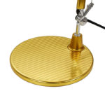 Angers Nantes Cholet Saumur Icones Artemide Lampe de bureau Tolomeo Micro gold or oro Aluminium Michele De Lucchi