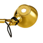 Angers Nantes Cholet Saumur Icones Artemide Lampe de bureau Tolomeo Micro gold or oro Aluminium Michele De Lucchi 0