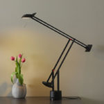 Angers Nantes Cholet Saumur Icones Artemide Lampe de bureau table Tizio Noir Richard Sapper 1