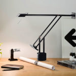 Angers Nantes Cholet Saumur Icones Artemide Lampe de bureau table Tizio Noir Richard Sapper 4