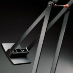 Angers Nantes Cholet Saumur Icones Artemide Lampe de bureau table Tizio Noir Richard Sapper 5