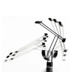 Angers Nantes Cholet Saumur Icones Artemide Lampe de bureau table Tizio Noir Richard Sapper 7