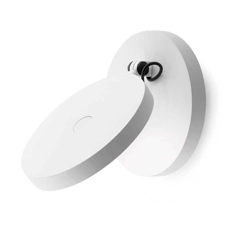 Angers Nantes Cholet Saumur Icones Artemide applique Demettra Blanc led Naoto Fukasawa 0