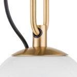 Angers Nantes Cholet Saumur Icones Artemide applique NH Wall laiton verre suspension Neri & Hu 1