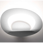 Angers Nantes Cholet Saumur Icones Artemide applique Pirce aluminium blanc Giuseppe Maurizio Scutellà 2