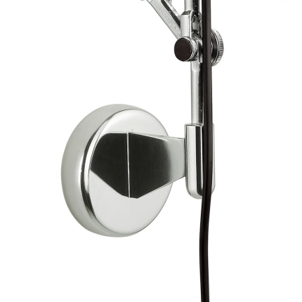 Angers Nantes Cholet Saumur Icones Artemide applique Tolomeo parete Noir Aluminium Michele De Lucchi 01