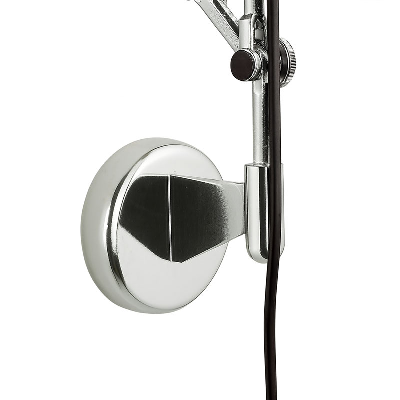 Angers Nantes Cholet Saumur Icones Artemide applique Tolomeo parete Noir Aluminium Michele De Lucchi 01