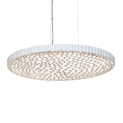 Angers Nantes Cholet Saumur Icones Artemide suspension Calipso Alveole nid d'abeille blanc Neil Poulton 01