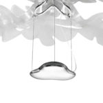 Angers Nantes Cholet Saumur Icones Artemide suspension Chlorophilia chrome nature fleur Ross Lovegrove 0