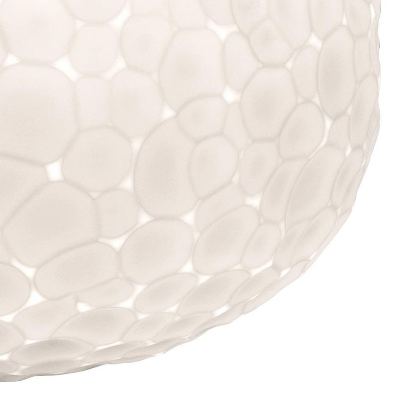 Angers Nantes Cholet Saumur Icones Artemide suspension Méteorite verre blanc 48 Pio & Tito Toso 1